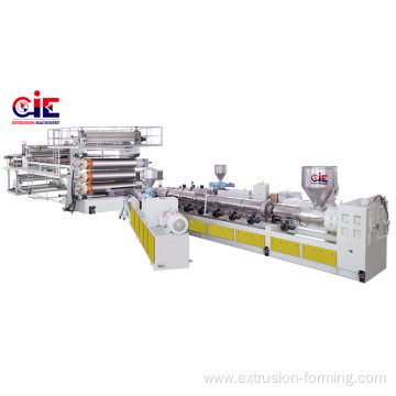 HDPE LDPE LLDPE Sheet Extrusion Machinery